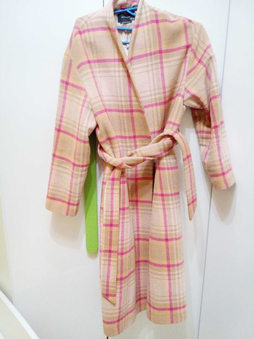 Płaszcz w kratę Reserved
