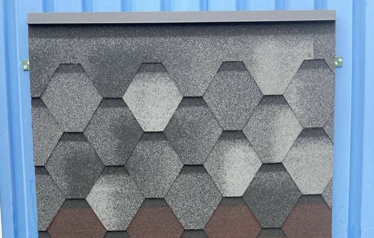 Бітумна черепиця Shingles SONATA SAMBA (сіра) 3м2/уп. MIDA Литва