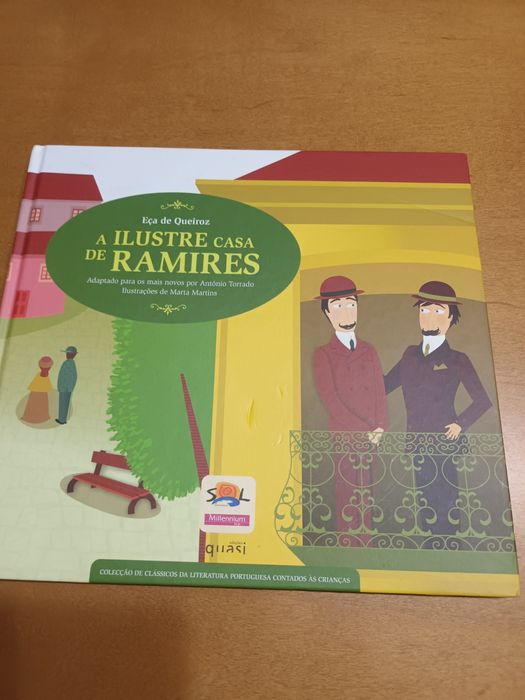 Livro A Ilustre casa de Ramires  de Eça de Queirós