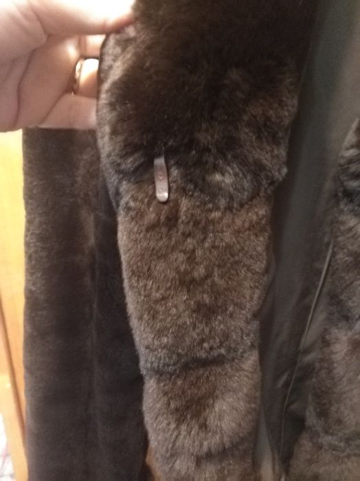 Полушубок, натуральный мех
