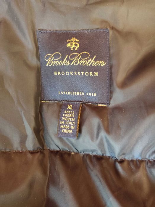 Пуховик Brooks Brothers из шерсти Loro Piana + Шарф Кашемировый Бонусом