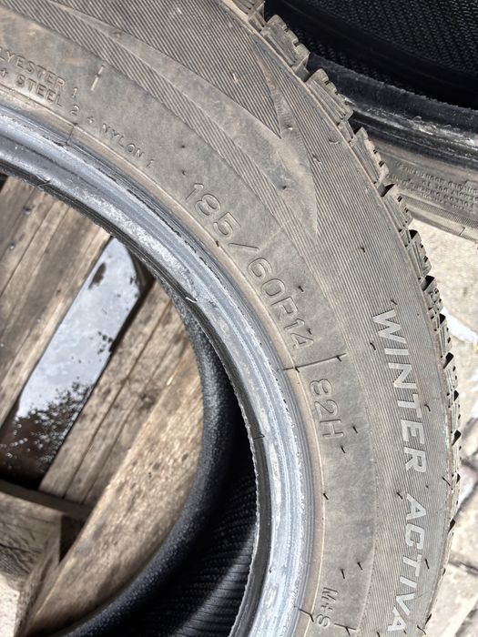 175/65r14 nankang zimowe jak nowe 2024 4szt