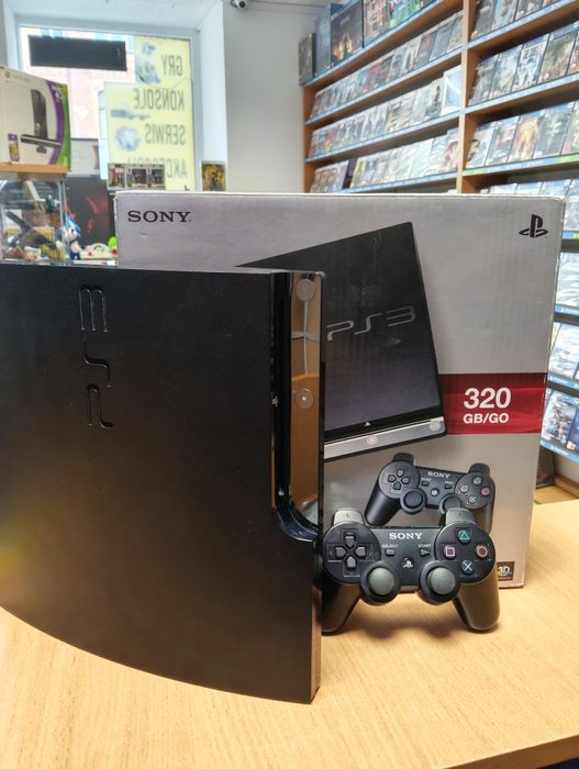 PS3 Konsola Playstation 3 Slim 320GB Oryginalny Pad Sony Gwarancja