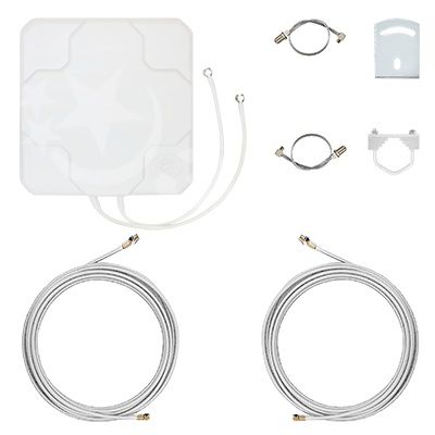 Комплект 4G/3G/LTE антена планшетна MIMO 2×22dbi ( 44дб )