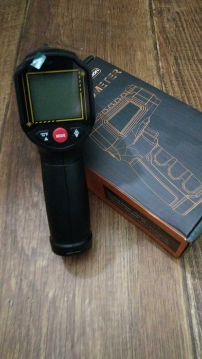 Pirometr Laserowy Termometr na podczerwień Bezdotykowy -50 +600 C LCD