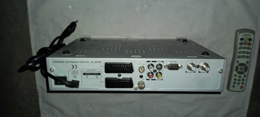 Receptor de Satelite "MEDIABOX" com comando