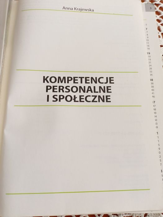 Kompetencje personalne i społeczne
