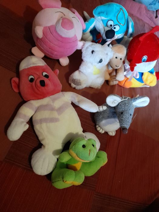 М'які ігрвшки б/в 8 шт.