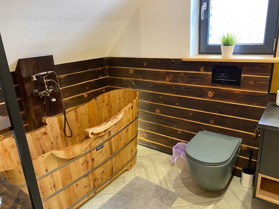 Domek w górach z balią do wynajęcia na wyłączność Sauna Ferie Zawoja