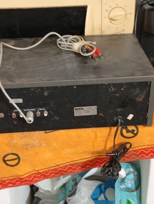 TEAC A 103 TAPE DECK Cassete Vintege para reparação