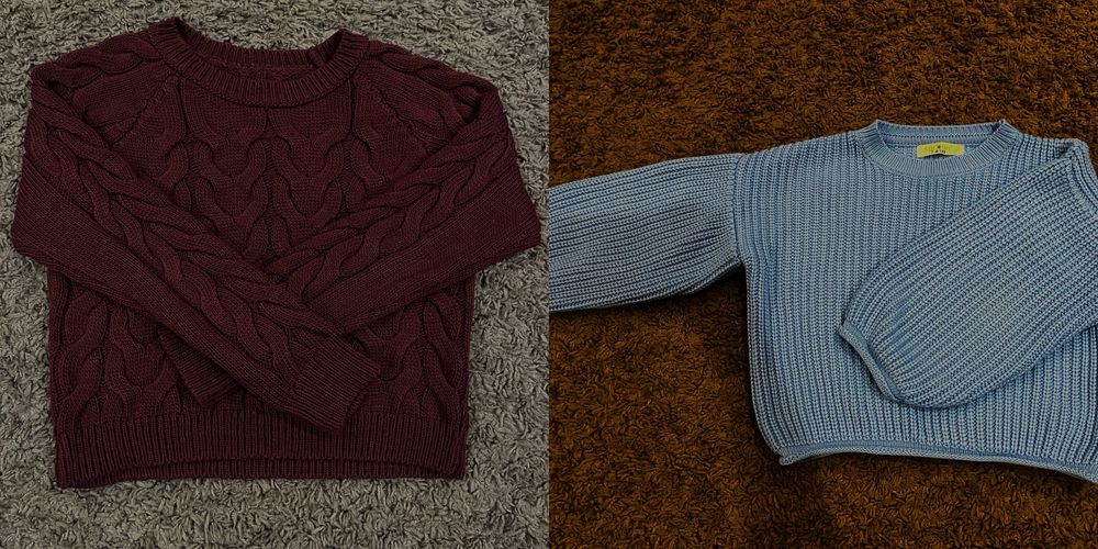 Дитяча вʼязана кофта