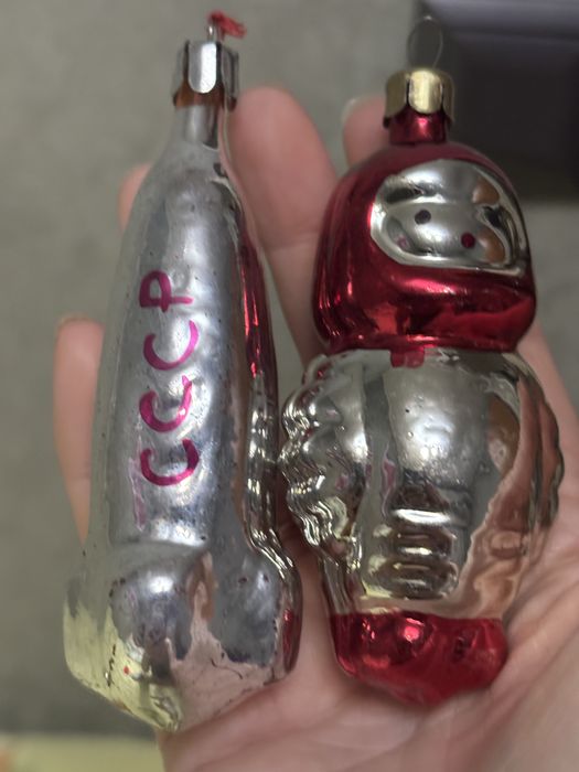 Игрушки елочные ссср