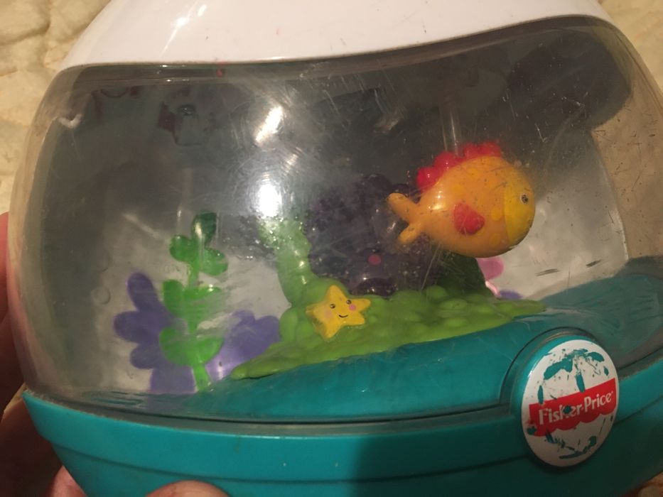 Fisher price uspojajacz pozytywka akwarium
