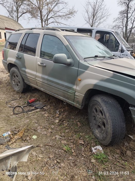 Розборка Jeep Grand Cherokee WJ 2000 рік 3.1 дизель Джип Черокі  4*4