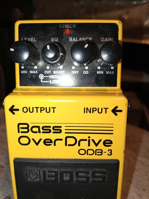 BOSS Bass OverDrive ODB-3 przester do basu efekt gitarowy