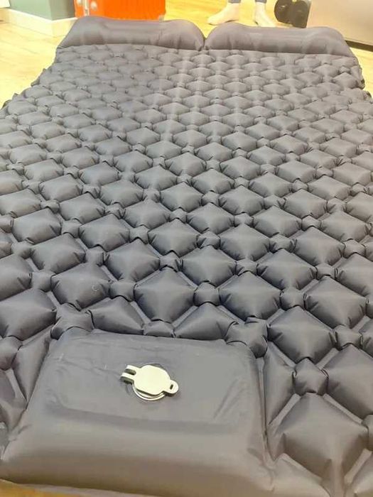 Коврик двухспальный самонадувной‼️, каремат, матрац с насосом 190х120