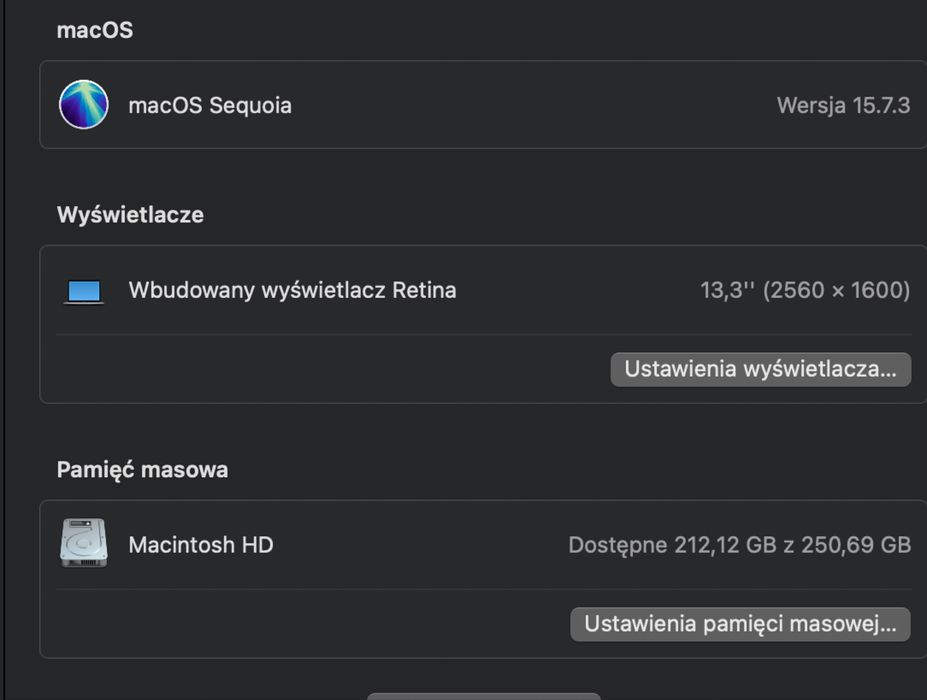 Apple MacBook Pro 13" 2020 | i5 | 16GB RAM | 256GB SSD | pudełko