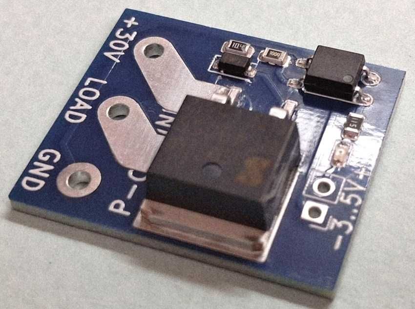 Модуль MOSFET P-channel 30A з опторозв'язкою
