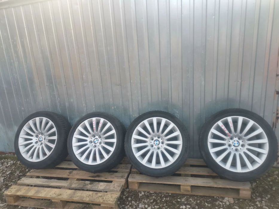 KOŁA FELGI ALUMINIOWE ALUFELGI FELGI BMW 7 OE styling 235 6775404 6775405 8,5j 9,5 x 19" 5x120 ET 25 OPONY ZIMOWE RUNFLAT 245/45 R19  275/40 R19