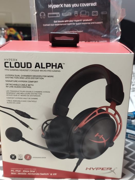 HyperX Cloud Alpha como novos