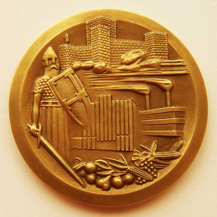 Medalha Bronze Cidade Guimaraes