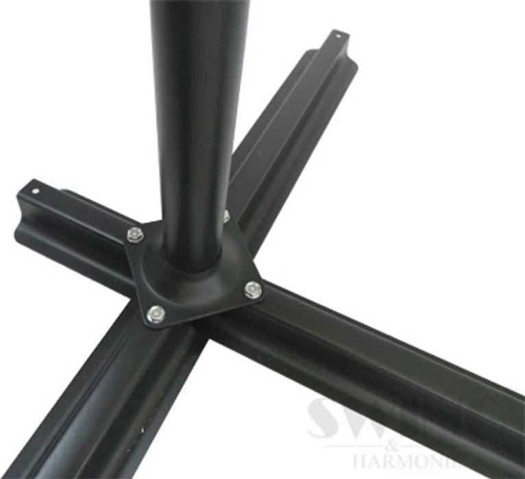 Parasol ogrodowy z oświetleniem LED Arebos