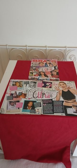 Capa Bravo Miley, Niall e David + Artigo