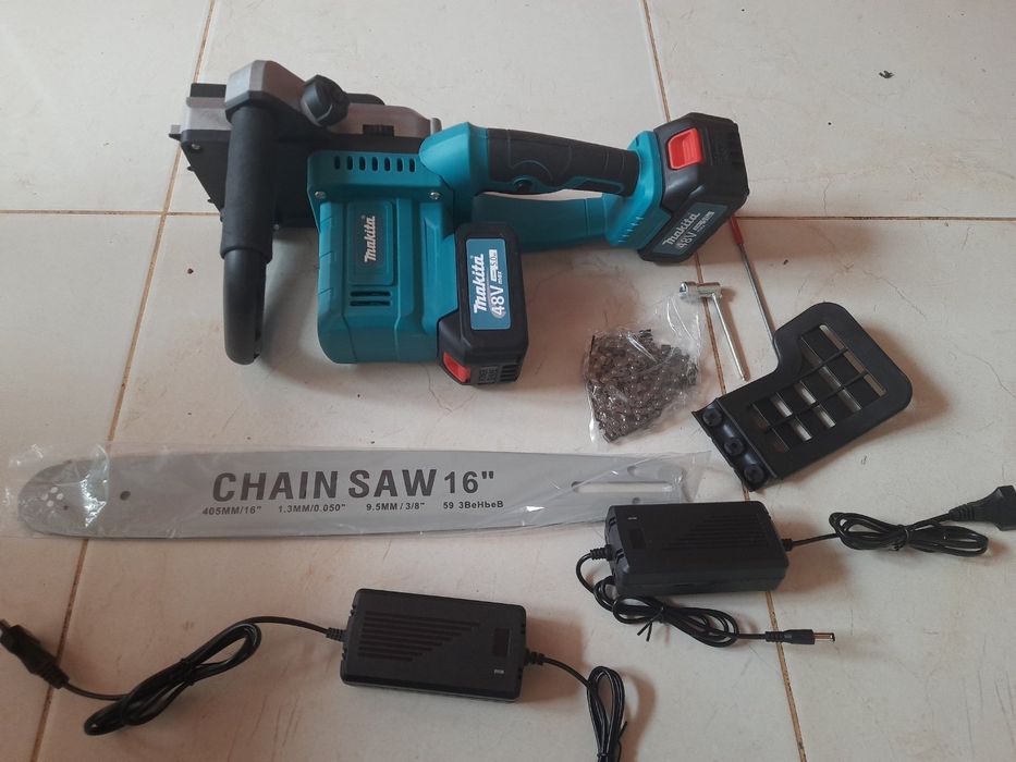Електрична акумуляторна пила makita duk 355z 12 16 дюймів