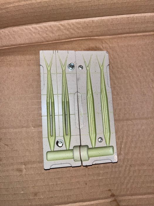 Moldes para amostras de pesca