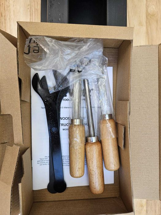 Torno de bancada para madeira VEVOR