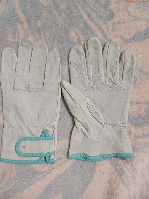 Перчатки рабочие кожа р 7-8 200грн