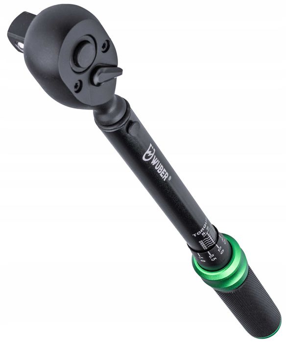 Klucz dynamometryczny 1/2" 10–60Nm z blokadą + certyfikat