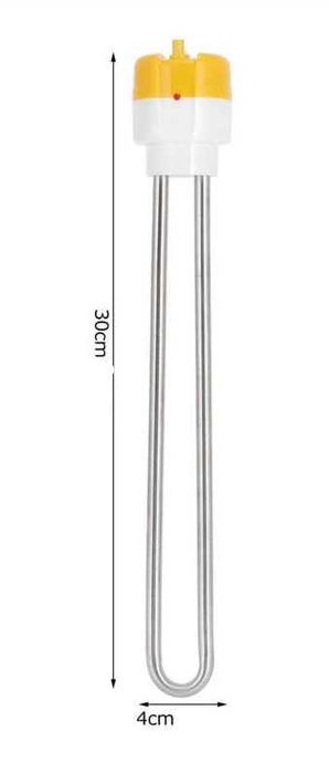 Resistência elétrica tubular 220V para aquecimento instantâneo