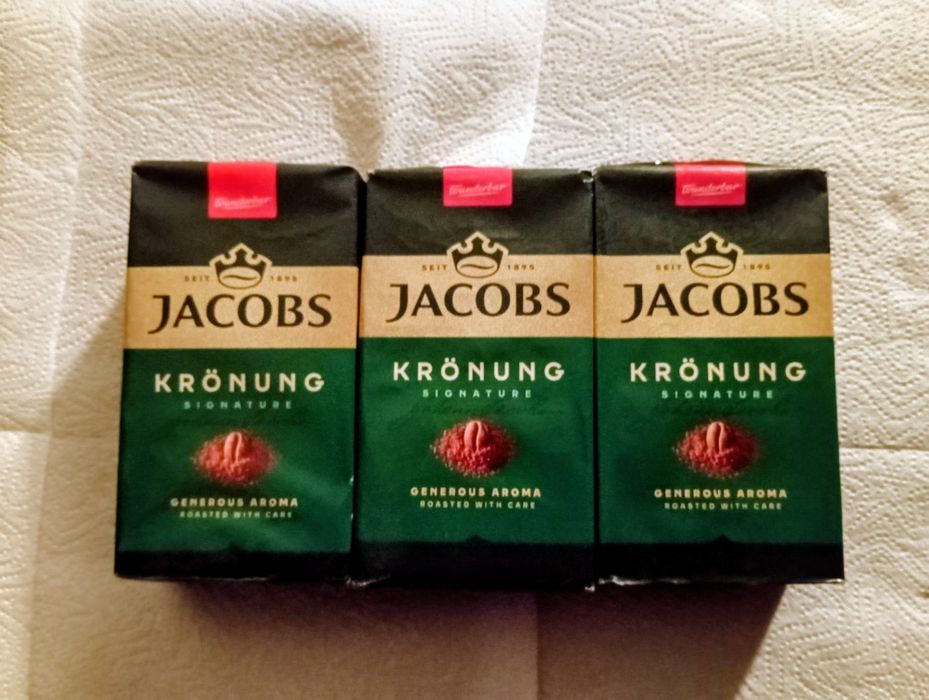 Jacobs Kronung Kawa Mielona 250g 3 szt.