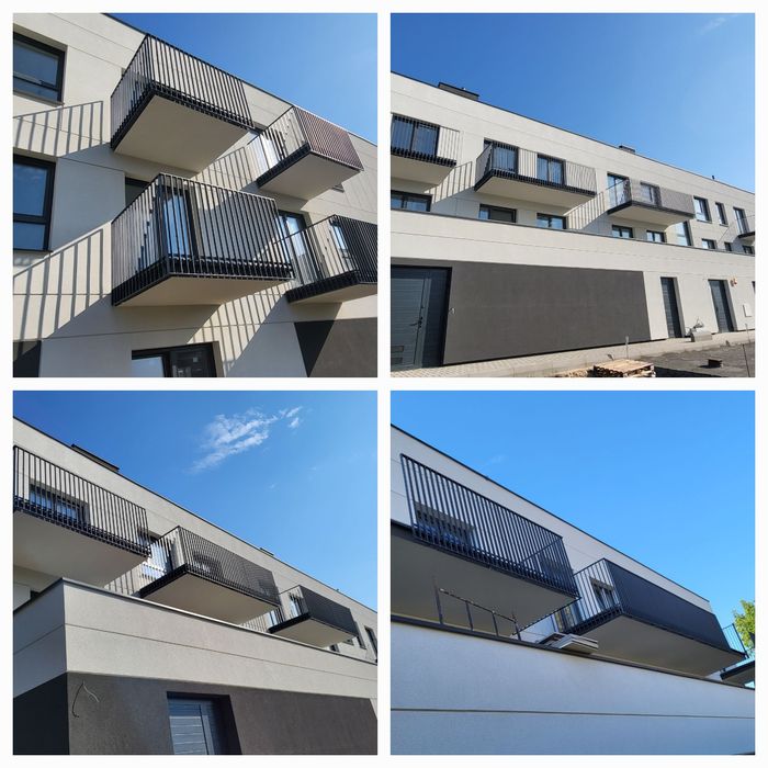 Balustrady metalowe.