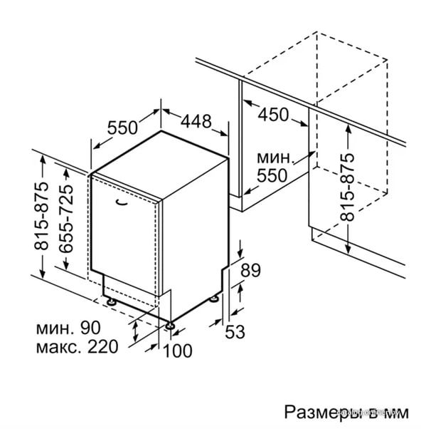 Посудомоечная машина Bosch SPV53M10EU