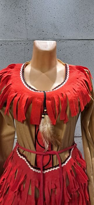 Strój przebranie kostium indianka