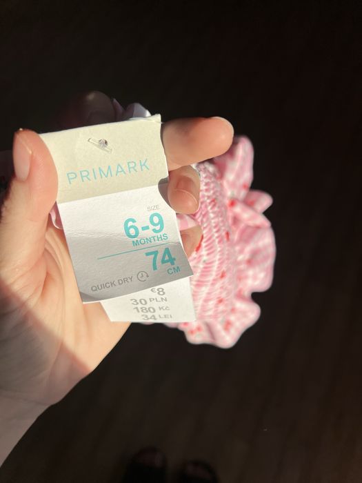 дитячий купальник primark 74 розмір