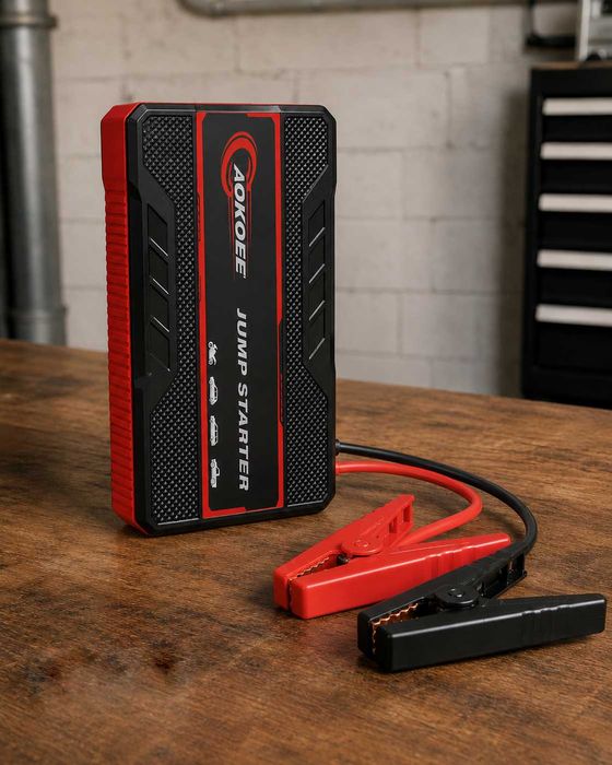Booster de Bateria Portátil 12V para Carro | Arrancador de Emergência