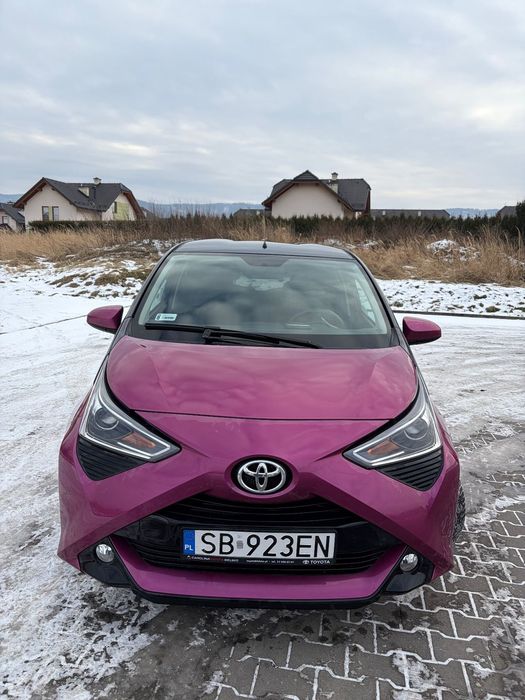 Toyota Aygo Toyota Aygo 2018 różowy-amarantowy