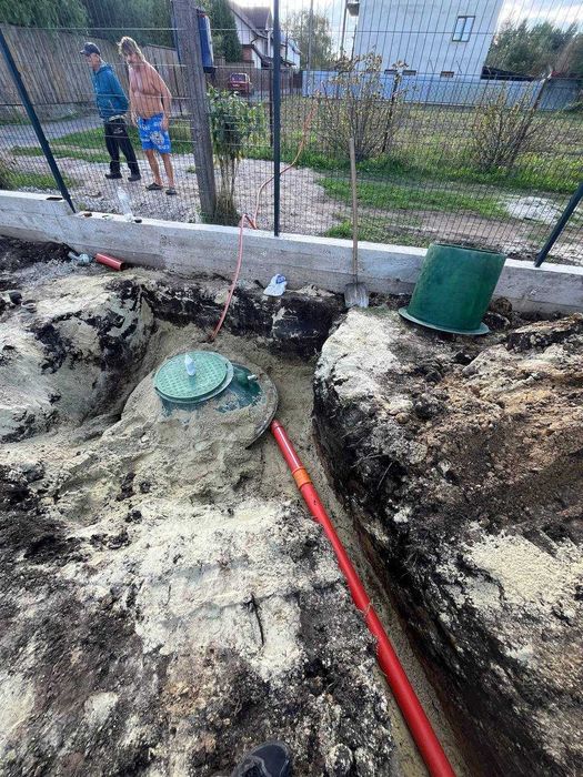 Автономна каналізація. Монтаж БІОСЕПТИКА за 1 день. Знижки на септики