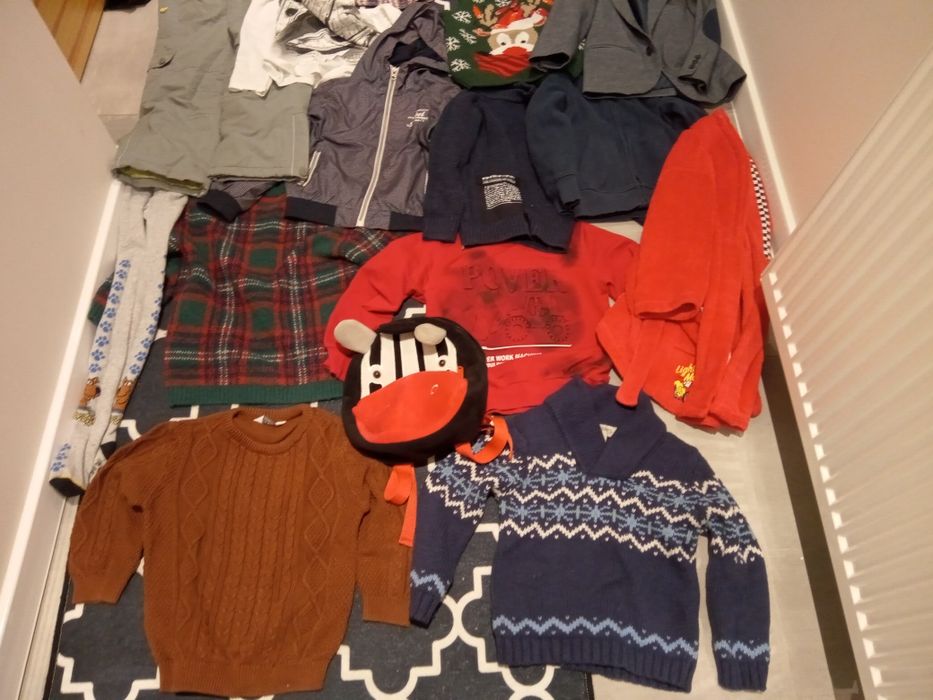 Paczka ubrań 110-116