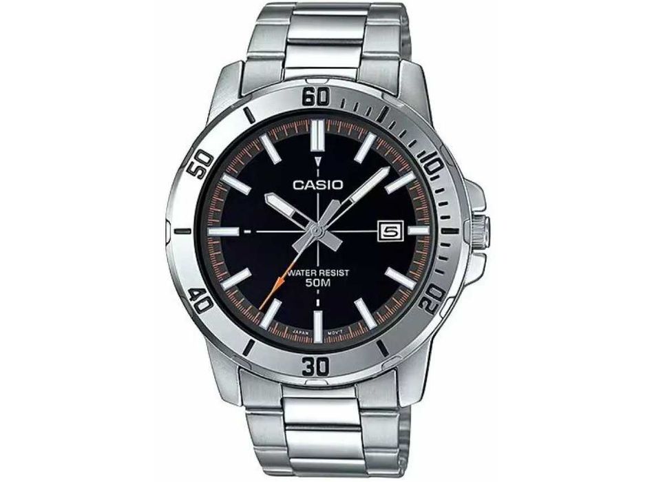 Масивний чоловічий годинник Casio MTP-VD01D-1E2 Спортивний Касіо Дайвер