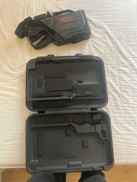 Vintage Panasonic OmniMovie VHS HQ AFx6 Camcorder w/ Case Arroios