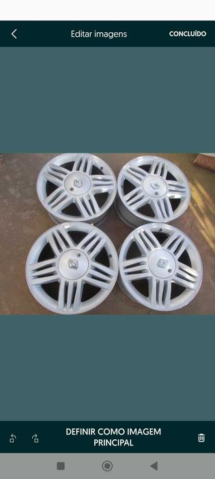 Jantes 16 4x100 Renault Megane Clio Twingo Modus Kangoo Laguna Scenic R19