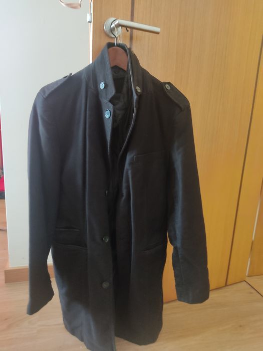 Sobretudo Springfield tamanho S, preto