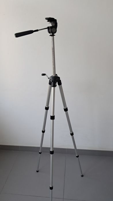 Tripé de alumínio para máquina fotográfica