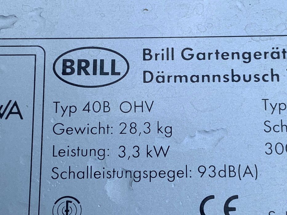 Niemiecka kosiarka spalinowa  BRILL 40 B HONDA GXV 140 stan BDB
