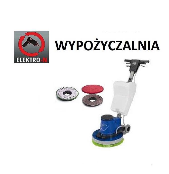 Szorowarka polerka szlifierka talerzowa wypożyczalnia wynajem