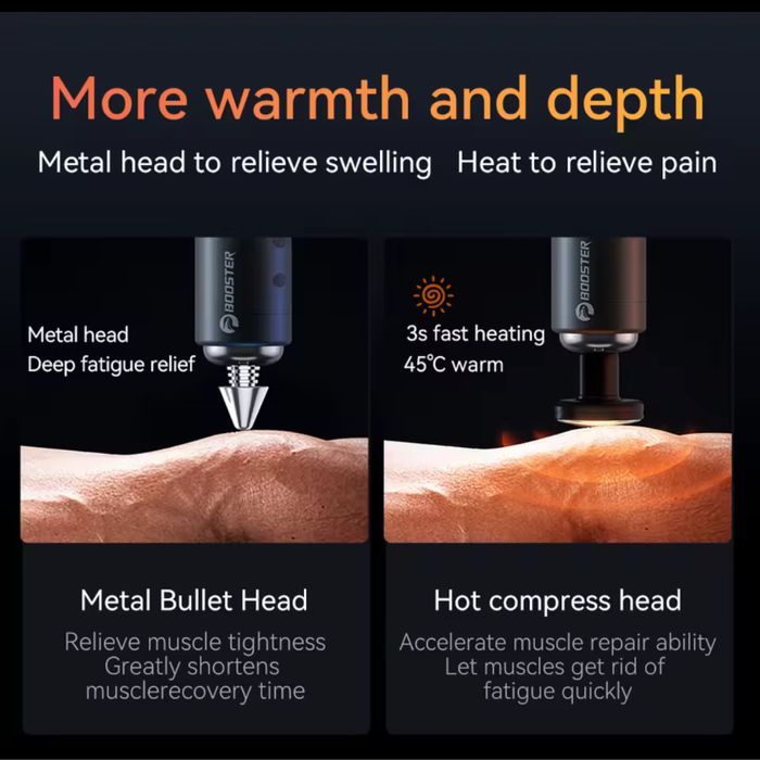 ‼️Ударний масажер Booster Lightsaber перкусійний масажер для тіла‼️